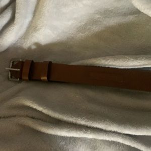 Mens brown leather polo Ralph Lauren belt brand new never worn